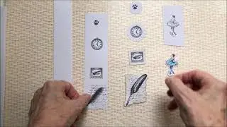 Two Minute Tutorial: Making Use of Leftover Sticker Paper
