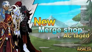=AQW= merge shops /13th birthday Party2: AdventureQuestWorld2021
