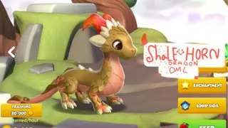 Dragon Mania Legend DML| Finally Hatching The Cute SHALE HORN Dragon🐲😍