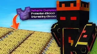 Minecraft, But Farming Drops OP Items!
