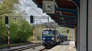 ET22-740 PKP Cargo z pociągiem towarowym w Marciszowie