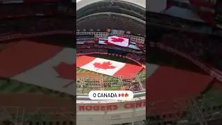 O Canada Hits Different On July 1st At Rogers Centre 🇨🇦