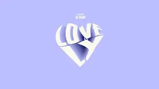 Make 3D Heart Text Effect Typography Using Blend Tool In illustrator #illustrator #photoshop