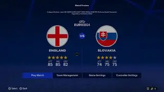 FULL GAME - England v Slovakia | Euro2024 - Kane scores early goal - EAFC