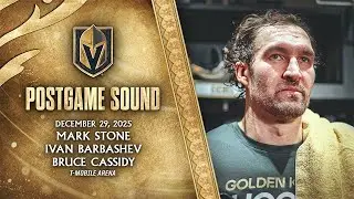 🎥 POSTGAME SOUND: Stone, Barbashev & Cassidy