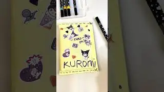Slow, satisfying ASMR sticker packaging ✨ #asmr #stickers #kuromistyle