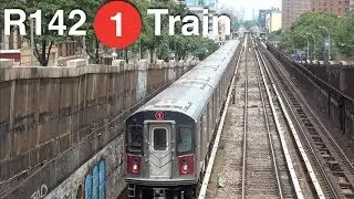 ⁴ᴷ R142s running on the (1) Line