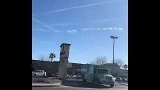 Sky Writing Cloud Tech Las Vegas