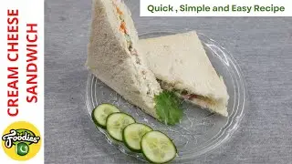 Cream Cheese Sandwiches | Cream Cheese Bread Sandwiches with Cucumber | English Tea Sandwich #vegan