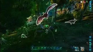 ARK PVP BLOODSTALKER! Netgun OP!