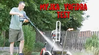 Myjka ciśnieniowa akumulatorowa Yofidra z Aliexpress - test