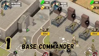Base Commander Gameplay Part 1 &ndash; Idle Army Tycoon Game Begins! 🔥