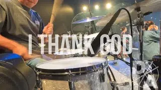 I Thank God | Maverick City Music | IEM LIVE DRUM COVER | Bass/Drums Emphasis | Dawson Abrego