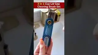 3-in-1 Cup Cleaning Brush Every Home Needs!   #amazongadgets #kitchen
