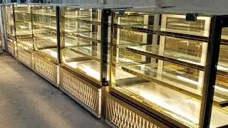 🔥Manufacturing by sweet display counter and cake display counter total kitchen setup. 👉 9871555403.