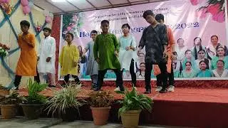 Blue # Inter-House Dance Competition on Teachers' Day 2022
