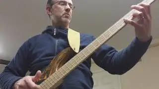 Dingwall NG2 4-string OrangeSwirl - Slapping