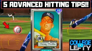 5 ADVANCED HITTING TIPS! Tracking Pitches, Timing, PCI Placement, Slow-Motion Feedback, & More!