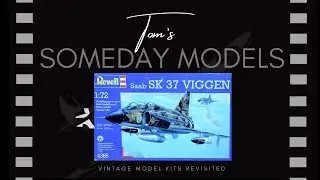 Revell Saab SK 37 Viggen in 1/72 scale -Second Hand Vintage Unboxing V37 Someday Models