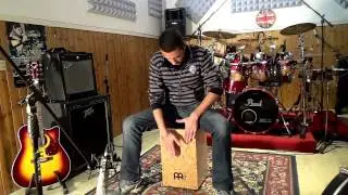 Bruno Mars - locked out of heaven - cajon cover by Andrea Mattia