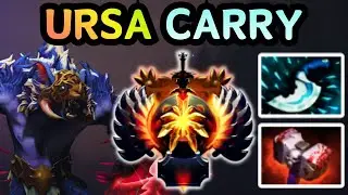 🔥 URSA CARRY &mdash; ZERO ESCAPE, FULL PRESSURE EVERYWHERE | DOTA 2 GAMEPLAY 🔥
