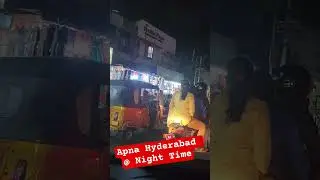Apna Hyderabad @ Night Time.#Oldcity #Charminar #Falaknuma #Afzalgunj #Begumbazar ##Hyderabad #Abids