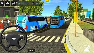 euro coach bus simulator 💥 || indonesia bus simulator 