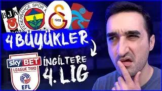 4 BÜYÜKLER 4. LİGDE OLSAYDI NE OLURDU? // FIFA 22 KARİYER MODU REBUILD