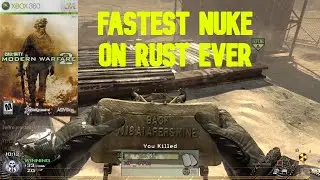 Modern Warfare 2 Rust nuke My fastest nuke ever!!