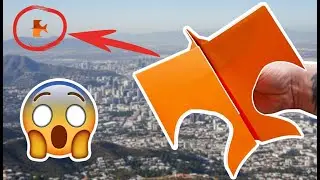 How to Make a Paper Airplane Easy That Flies 850 Feet &ndash; Record Breaking Tutorial