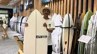【イオンモール豊川店中古サーフボード詳細】PYZEL　WHITE TIGER 5'6