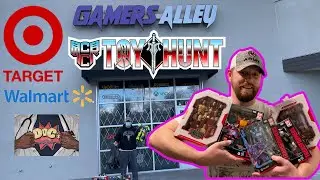 Toy Hunt Day 2 @ Target, Walmart, Gamers Alley, Doc's Basement..Hunting WWE, Transformers & Legends