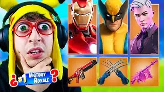 RANDOM **BOSS** SKIN CHALLENGE en Fortnite Battle Royale!! (Reto skin de jefe aleatoria temporda 4)