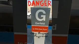 The CTA Redline, Chicago's Deadliest Train System + The Most Dangerous Stops!! Take A Ride With Me 👀