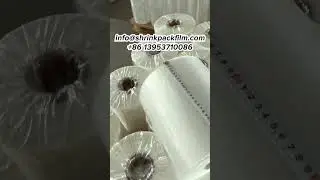 Print Finishing Shrink Wrap Film Transparent Polyolefin