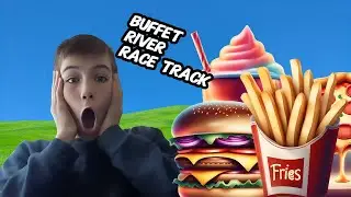 BUFFET, RIVER AND FORMULA 1 TRACK WITH @TakeTwoTwins