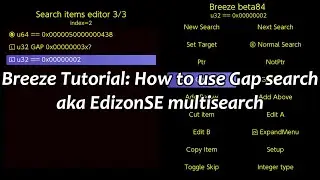 Breeze Tutorial: How to use Gap search