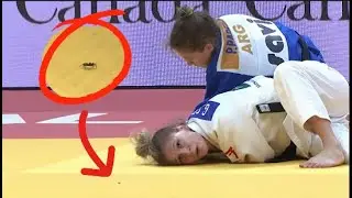 Spider on judo mat!
