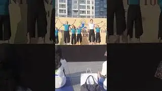 yoga by Koreans || #shorts #yogalife #Internationalyoga day #korea  # meditation #yogapractice
