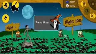 Stick War Legacy Vs Zombies Night 1 to Night 100  #Stickwarlegacy