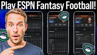 How to Play ESPN Fantasy Football (ESPN Fantasy App Tutorial)