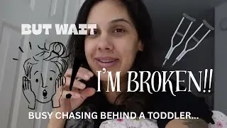 I broke my foot + Kehlani turned two !!