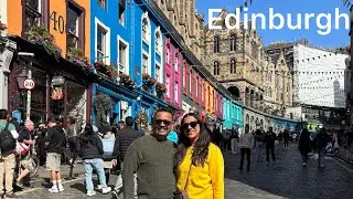 Эдинбургский видеоблог 🇬🇧 | Тур по Гарри Поттеру, Виктория-стрит и знаменитая рыбная лавка Bertie...