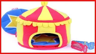 Quality product -  HAYPIGS Hidey Hut Guinea Pig Hideout - Circus Themed Fleece Guinea Pig House - Gu