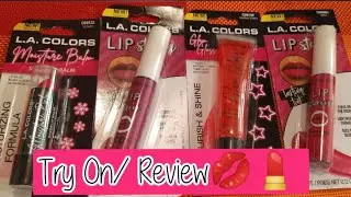 LA Colors Try on and Review