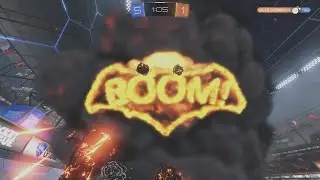 Rocket League Montage - BATMAN edition Vol. 4 - Batmobiles , goal explosions and more impressions