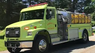 Mountain Lake Fire Company Tanker 72-71 Responding 6-23-19