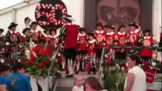 Fanfarenzug Trochtelfingen beim 50ig jährigem Geburtstag vom FZ Mühringen