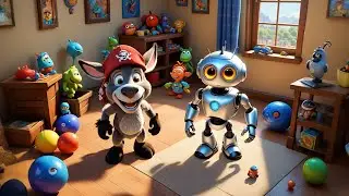 A Donkey in My Toy Chest 🦙🎲 | Funny Nursery Rhymes Songs for Kids & Toddlers