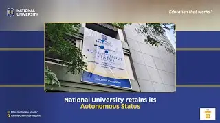 National University retains its Autonomous Status! 💛💙